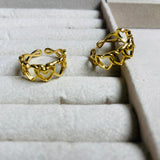 Anillo Corazones Eternos