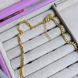 Cadena eslabones delgado