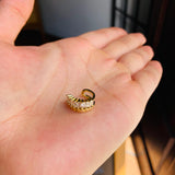 Earcuff Diamantes Gold