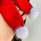 Moño pinza navideño