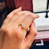 Anillo Trebol circones
