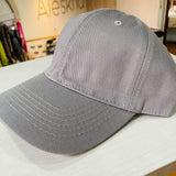 Gorra drill gris claro