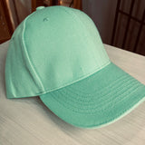 Gorra Menta acrilica con hebilla