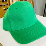 Gorra Verde acrilica con hebilla