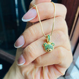 Collar Oso Green