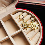 Candongas Sol dorado