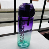 Botella Sports Verde/Purpura