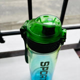 Botella Sports Verde/Azul