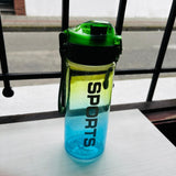 Botella Sports Verde/Azul