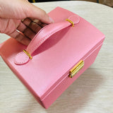 Joyero Baul Rosa