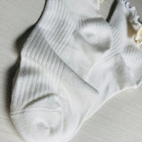 Calcetines Liston Crema