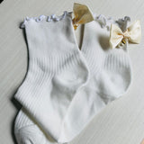 Calcetines Liston Crema