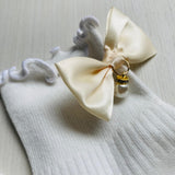 Calcetines Liston Crema