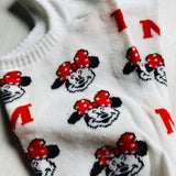 Calcetines Minnie Blanco
