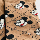 Calcetines Mickey Cafe