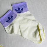 Calcetines Doble Color Beige
