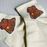 Calcetines Capibara Beige