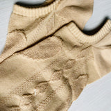 Calcetines Relieve Cafe Claro