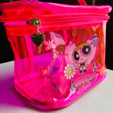 Cosmetiquera Chicas super poderosas Rosa Neon