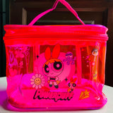 Cosmetiquera Chicas super poderosas Rosa Neon