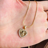 Collar Virgen Corazon