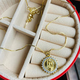 Collar Virgen Muranos