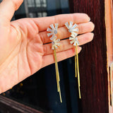 Aretes Aurora brillante