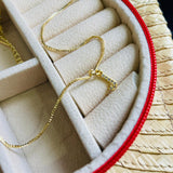 Collar Letra J Muranos