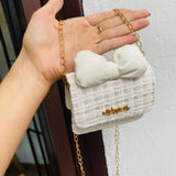Mini bolso love blanco