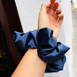 Scrunchie Ale Azul Turquí