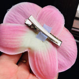 Pinza Orquidea Rosa coral