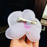 Pinza Orquidea Rosa pastel
