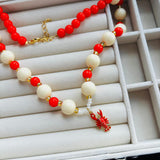 Collar langosta mini crema