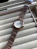Reloj Q&Q malla oro rosa