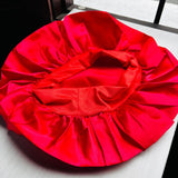 gorro satin clasic Rojo