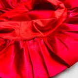 gorro satin clasic Rojo
