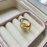 Anillo Hada Citrino