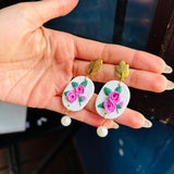 Topos cuadros rosas