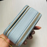 Joyero mini doble azul