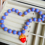 Collar Fuego Ardiente Lila