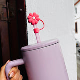 Termo Flor Lila