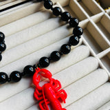 Collar langosta Negro/rojo