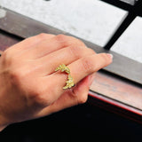 Anillo Vuela Dorado