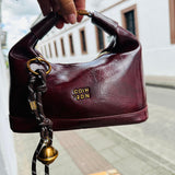 Bolso Charol Vino