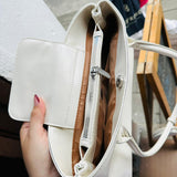 Bolso Velvet Blanco