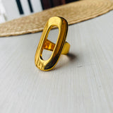 Anillo Prisma Oval
