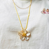 Set Collar + Topos Flor Glam