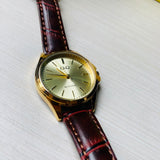 Reloj Q&Q dama marron dorado