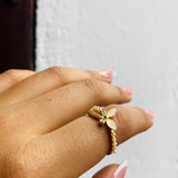 Anillo Mariposa Perlada