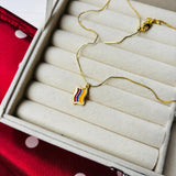 Collar bandera Colombia